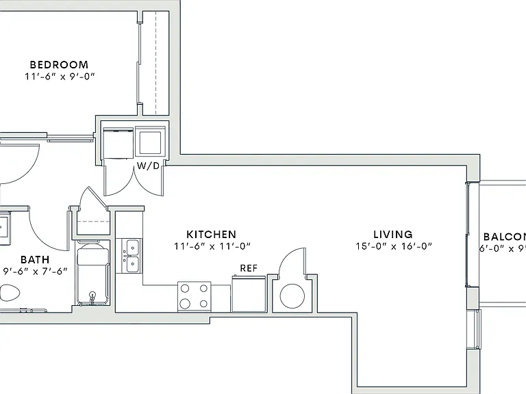 662 square foot one bedroom, one bath apartment home 662 square foot one bedroom, one bath apartment home