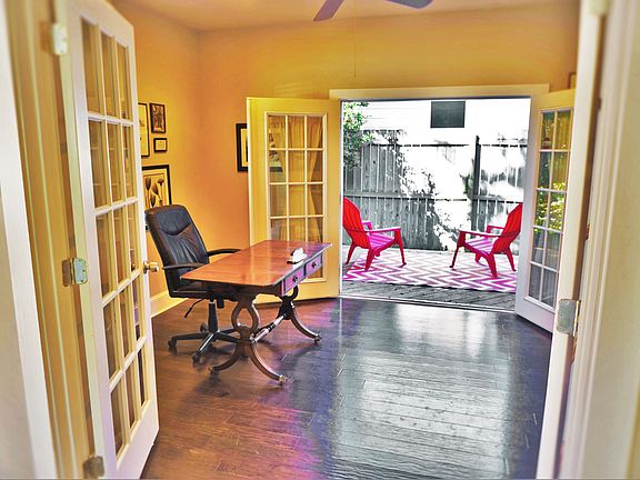 Office / parlor and side deck