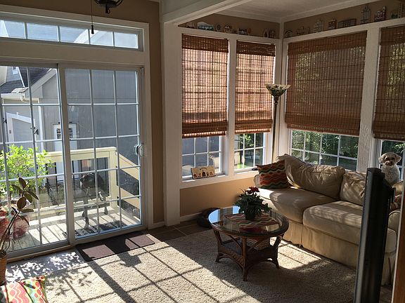 Cozy and light sunroom
