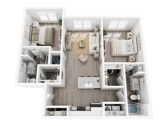 Floor plan B1