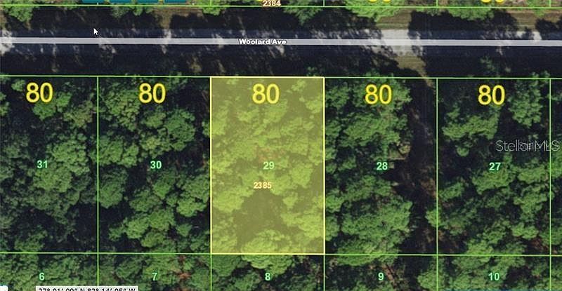 1st image of 13117 WOOLARD AVENUE LOT 29