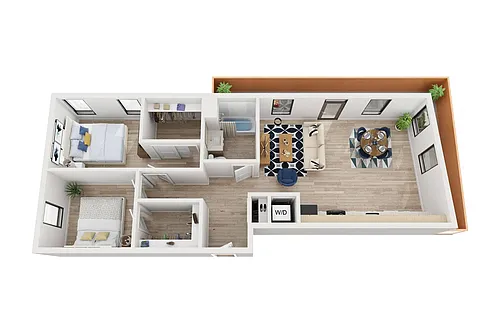 Floor plan C4