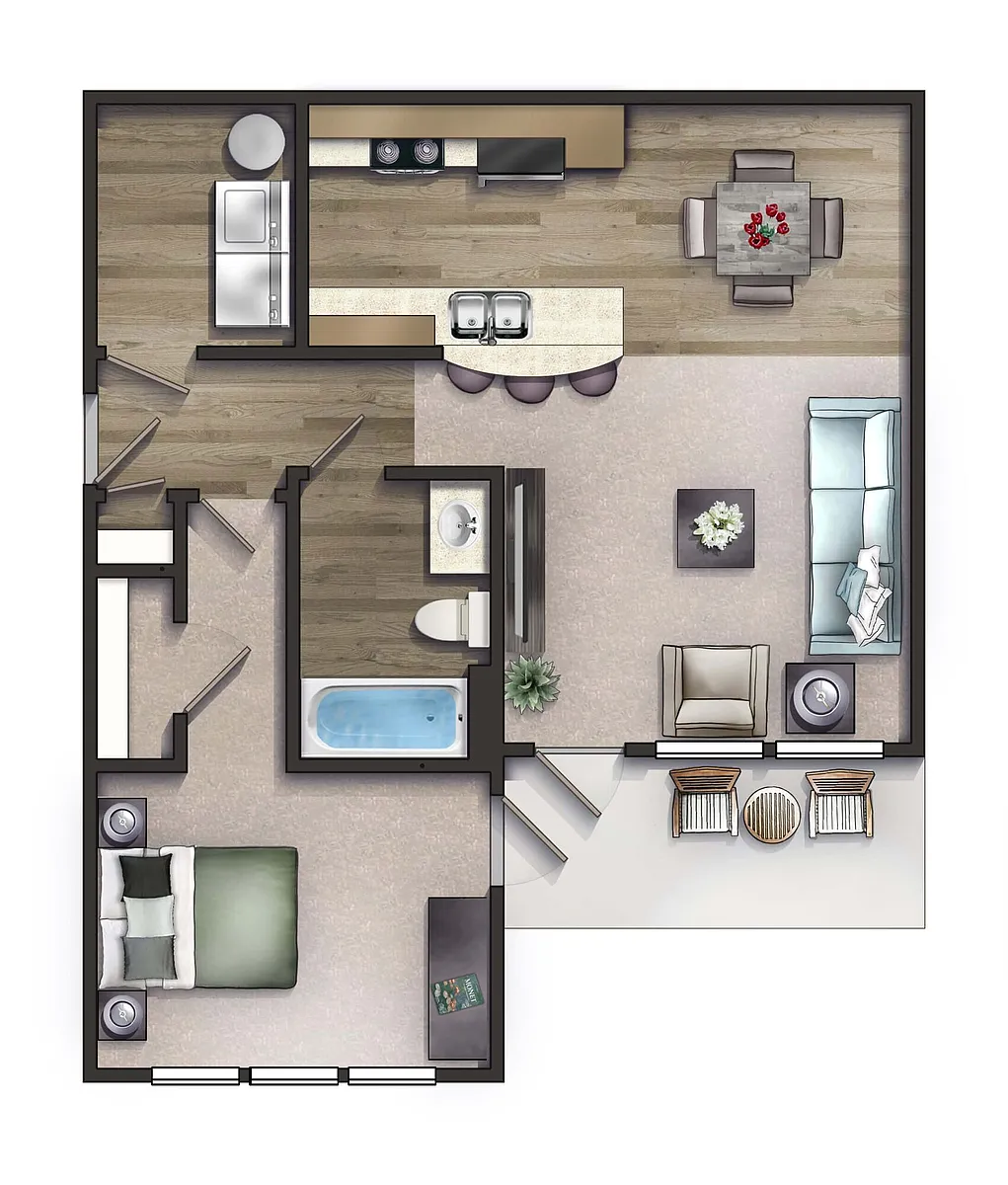 Floor plan Elliot