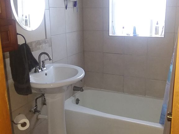 Tiled bathroom