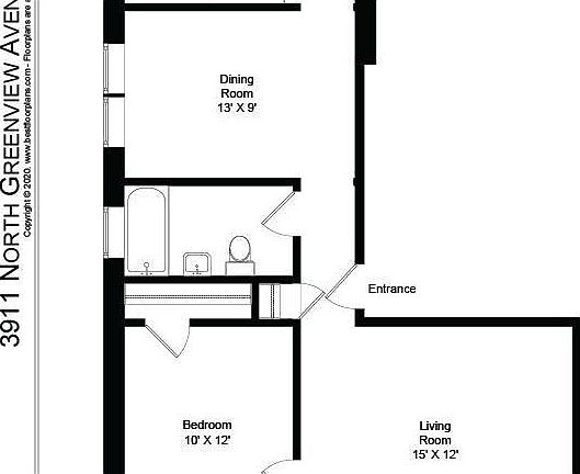 2nd image of 3915 N Greenview Ave #3A