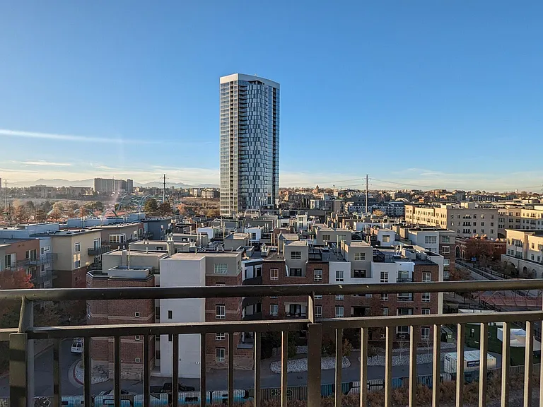 View due west