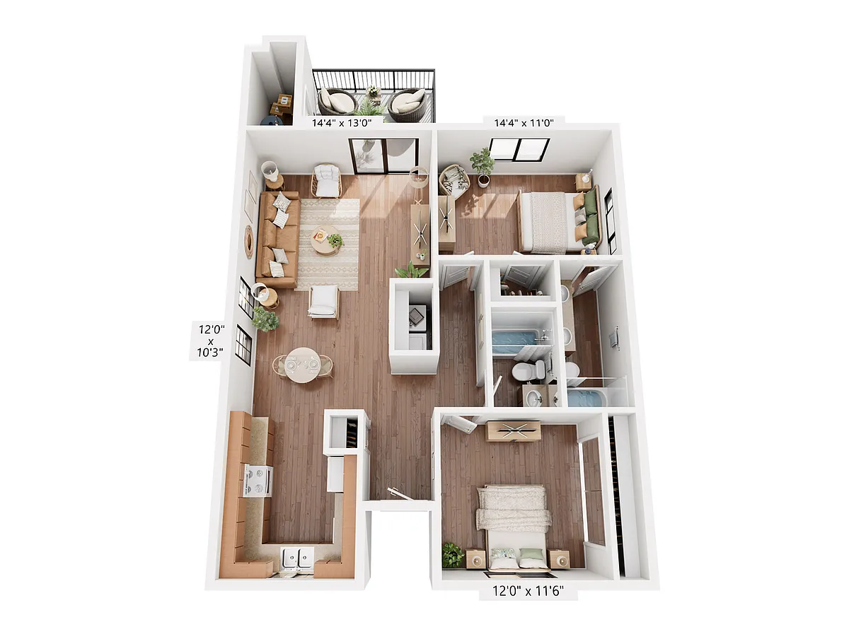 Floor plan 1090