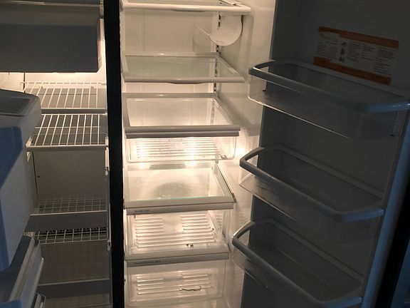 Clean, fresh and cold refrigerator