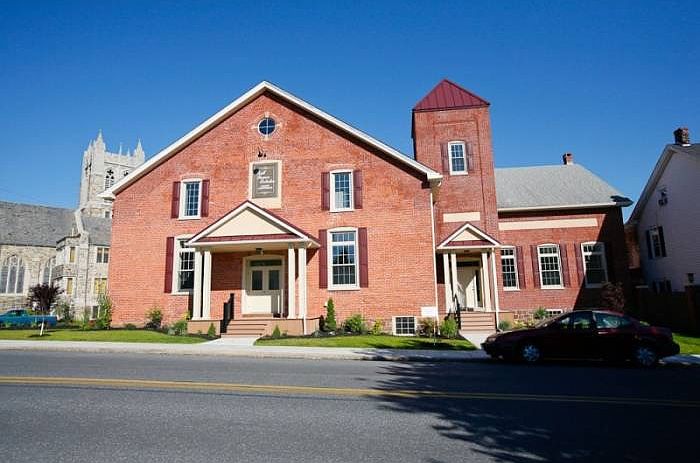 Front of building