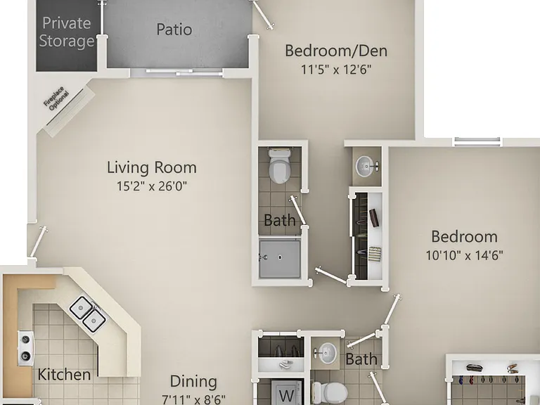 Southcreek apartments — Photo 13