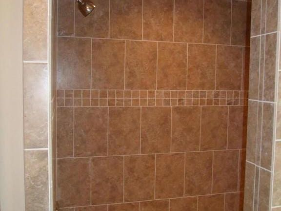 Master shower