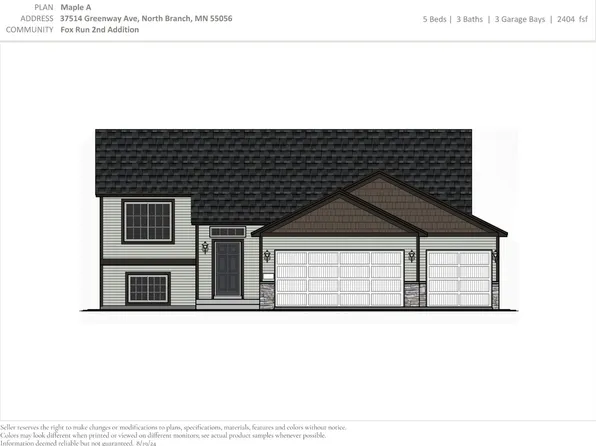 37514 Greenway Ave, North Branch, MN 55056