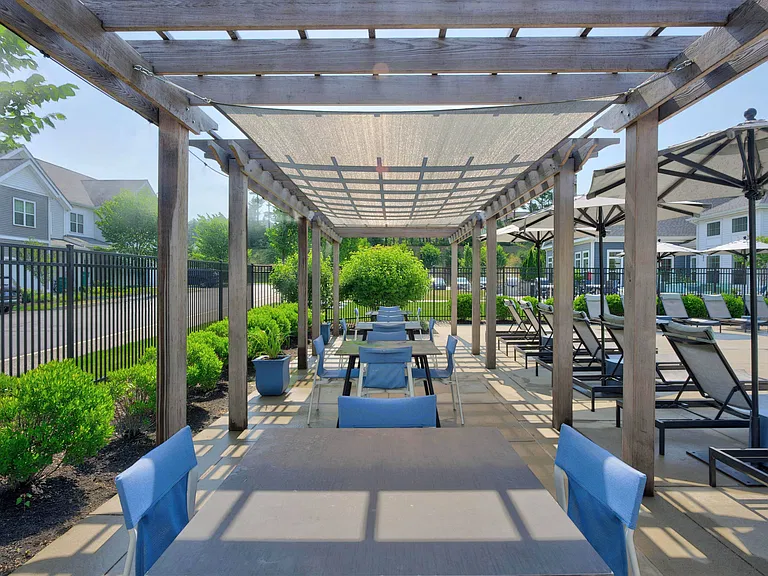 Resort-Style Living with Seasonal Outdoor Pool and Misting Station