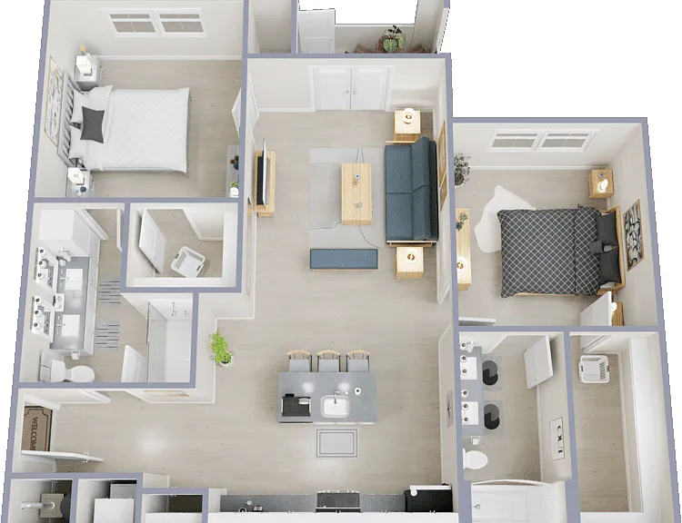Bordeaux Floorplan Diagram