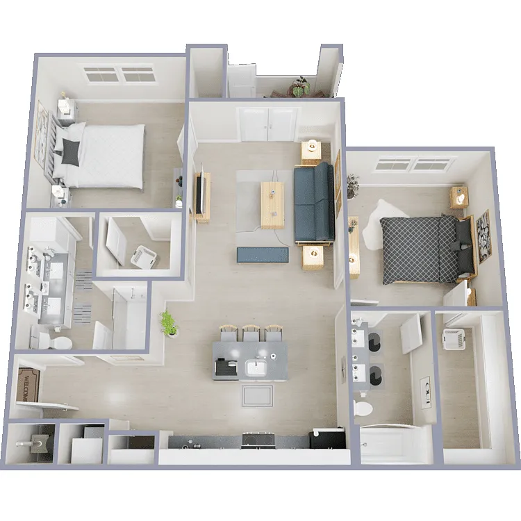 Floor plan Bordeaux