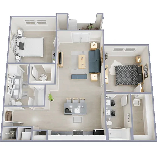 Floor plan Bordeaux