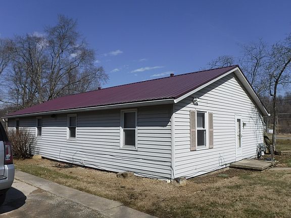 Rear of unit and side door