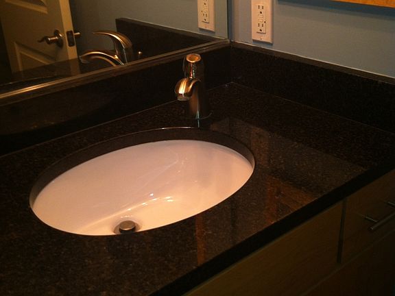 Granite in bath