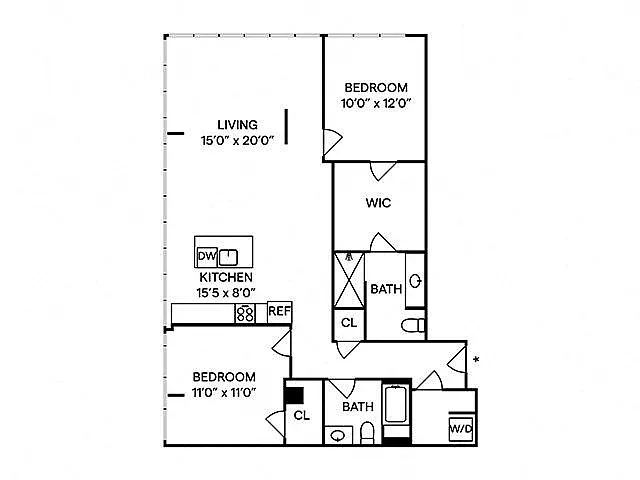 Floor plan B8 755