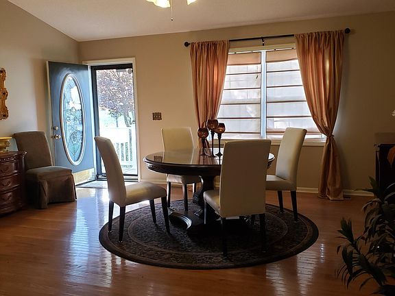 View to front door