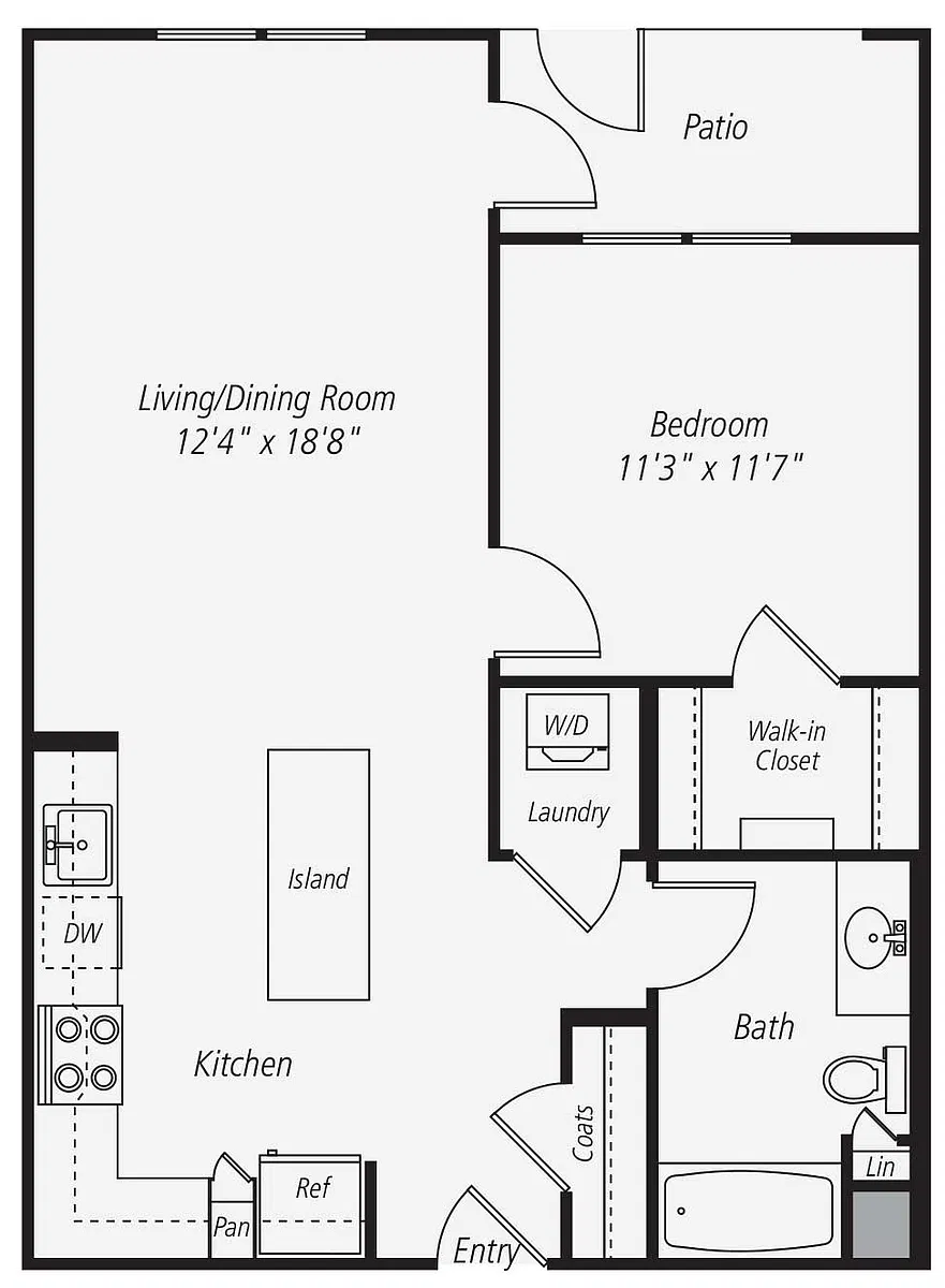 Floor plan A1-123-165
