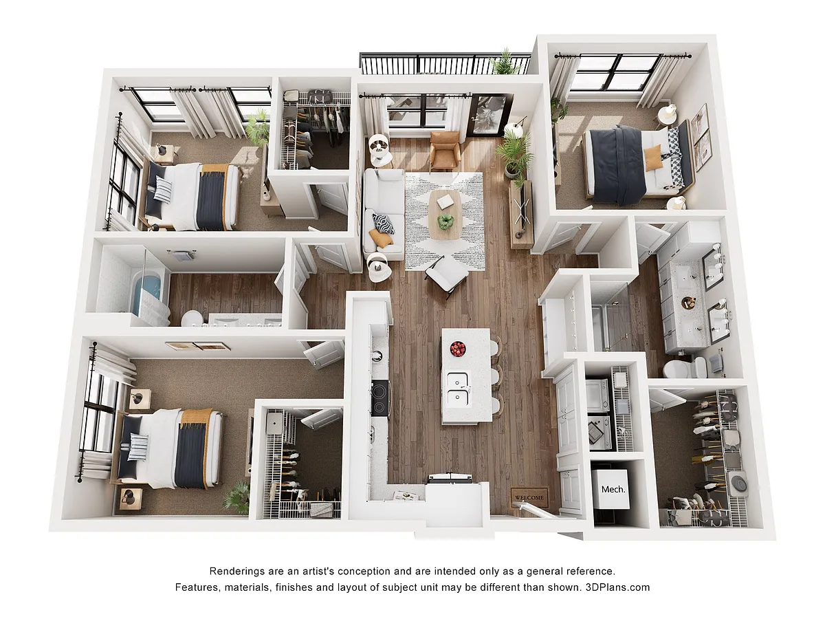 Floor plan C1