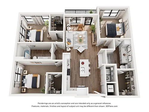 Floor plan C1