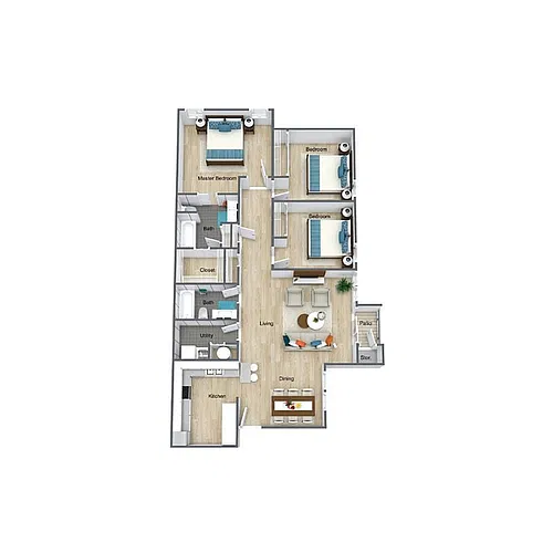Floor plan Belmont