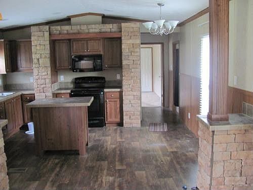 Stone Work Island Kitchen