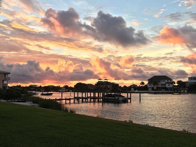 Sunset on Sabine