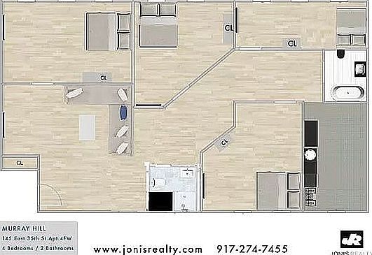 4th image of 145 E 35th St #3F