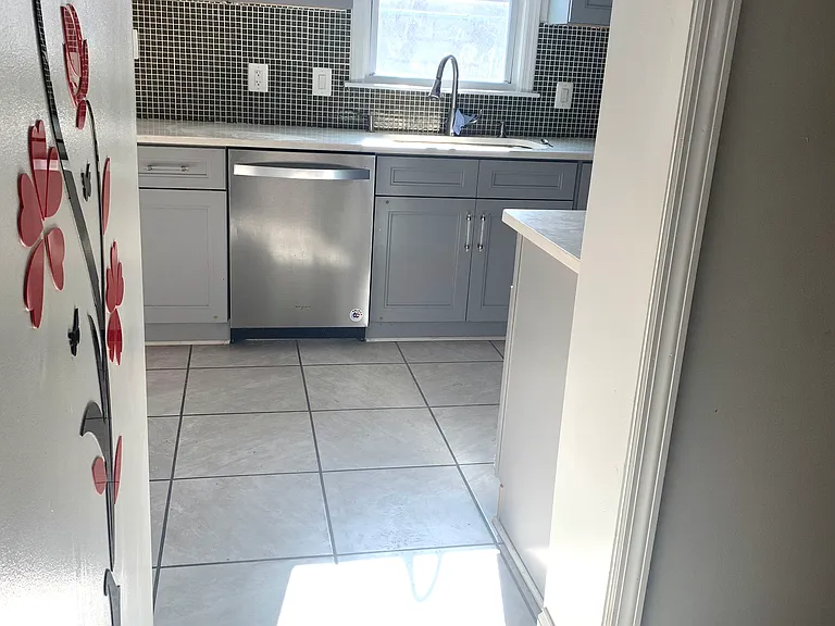 Sunny kitchen.