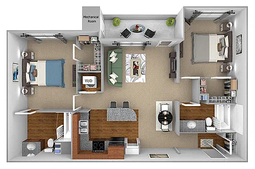 Floor plan B1 (Trend)