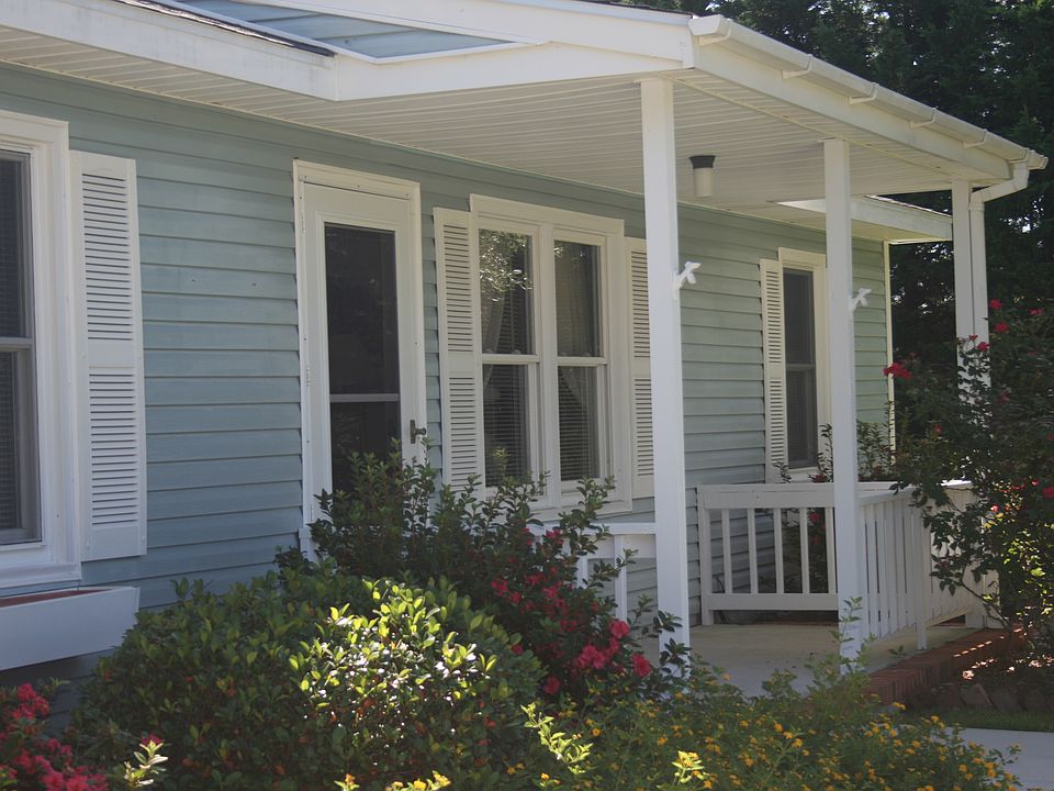Inviting front porch