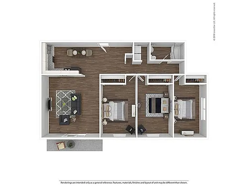 Floor plan C1-1109