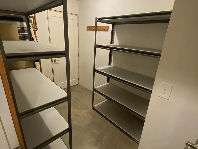 Utility room on basement level