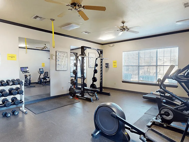 Well-Equipped Fitness Center
