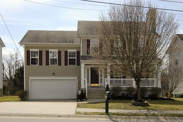 New front porch columns, lighting fixture