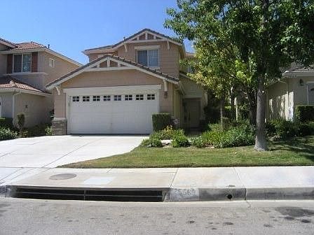 Frontage of residence