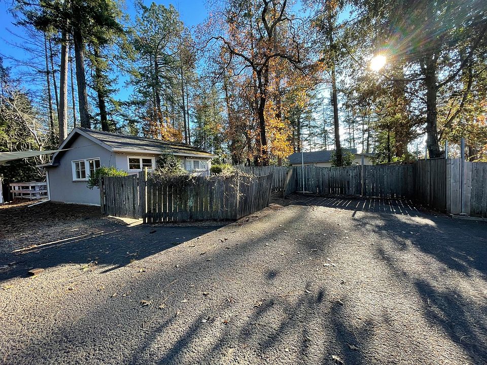 View of Cottage and Parking.