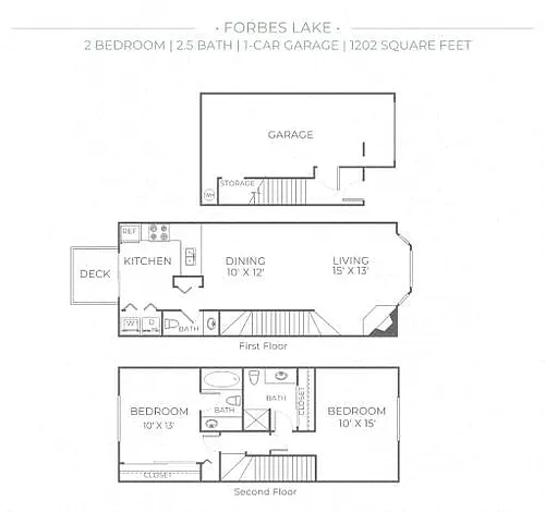 Floor plan Forbes Lake