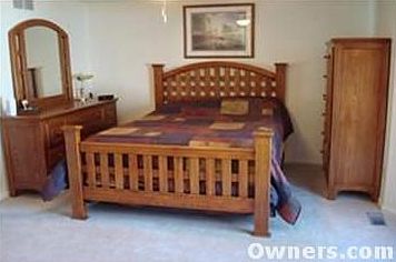 Master Bedroom 13x16 w/ 11feet of glass door closets