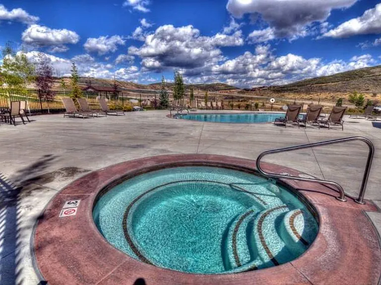 Hot tub and pool