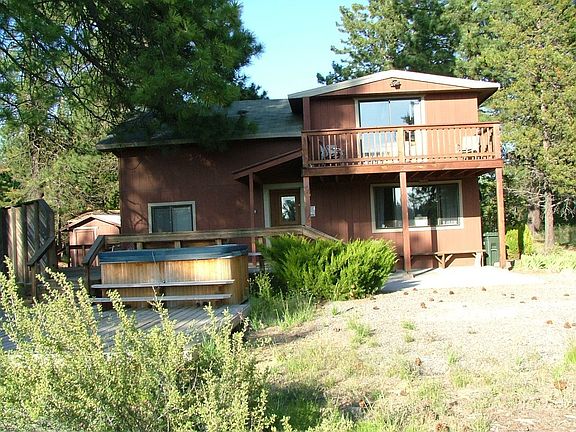 Frontview of riverfront home