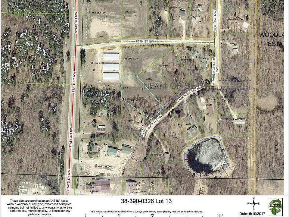 1st image of 66th Street Nw Harbinger Trail Nw Shingobee Twp