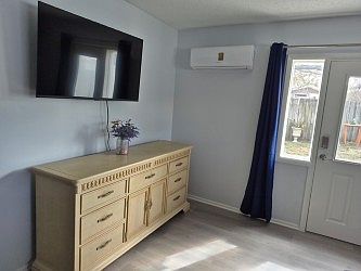 50" TV and self controlled AC