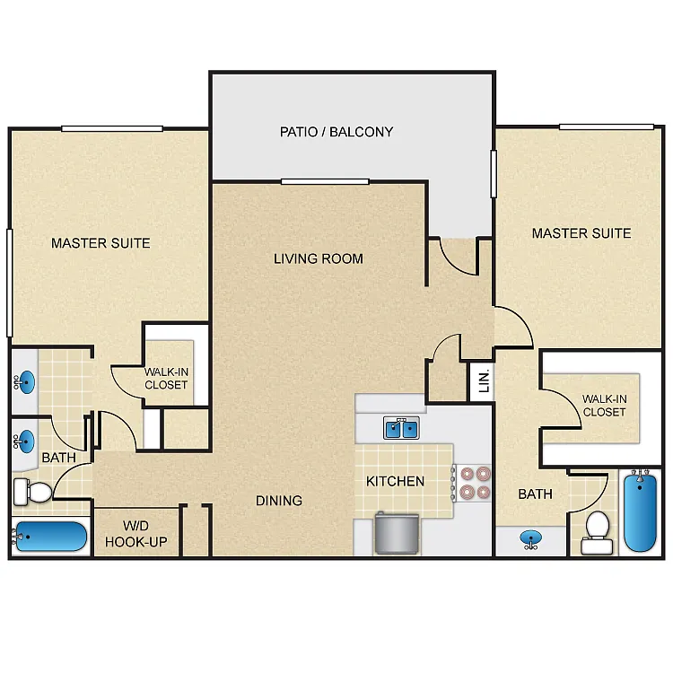 Floor plan Plan E