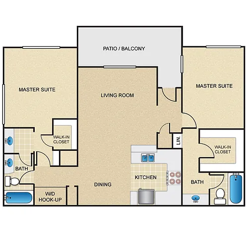 Floor plan Plan E