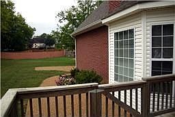 Relax on your deck or patio area 