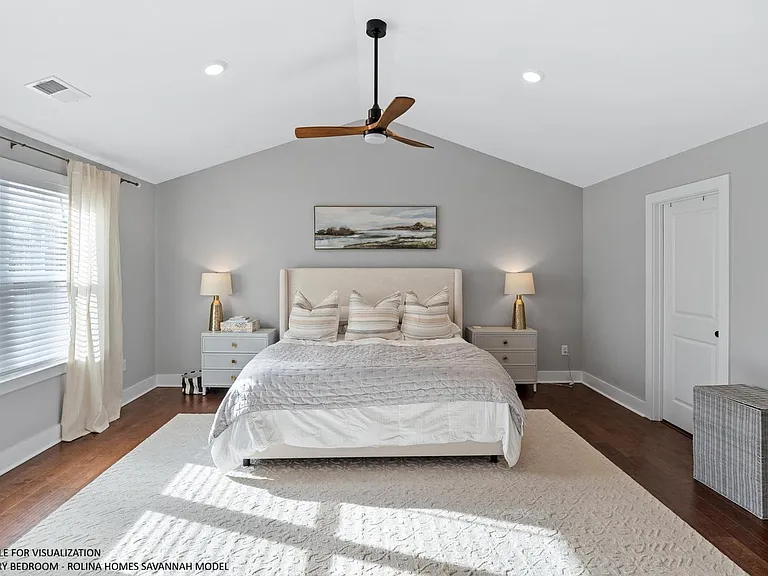 PRIMARY BEDROOM PICTURE FROM A DIFFERENT SAVANNAH MODEL RECENTLY BUILT BY ROLINA HOMES